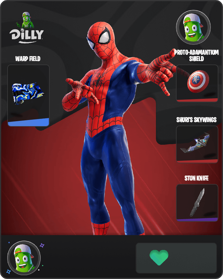 Spider-Man Fortnite combo