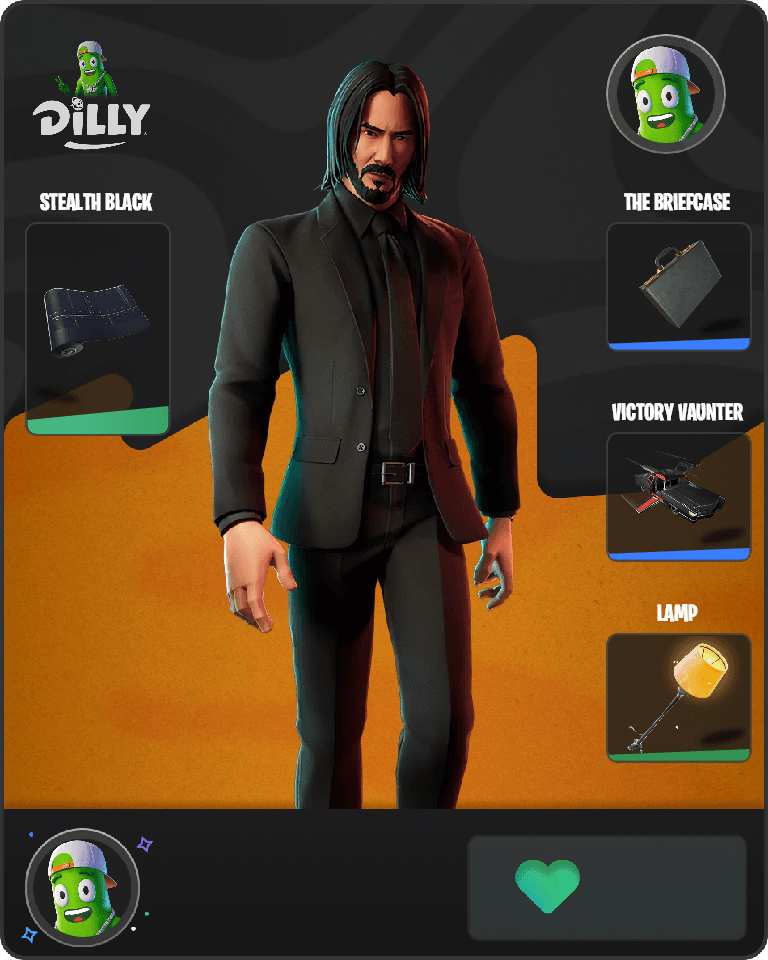 John Wick Fortnite combo