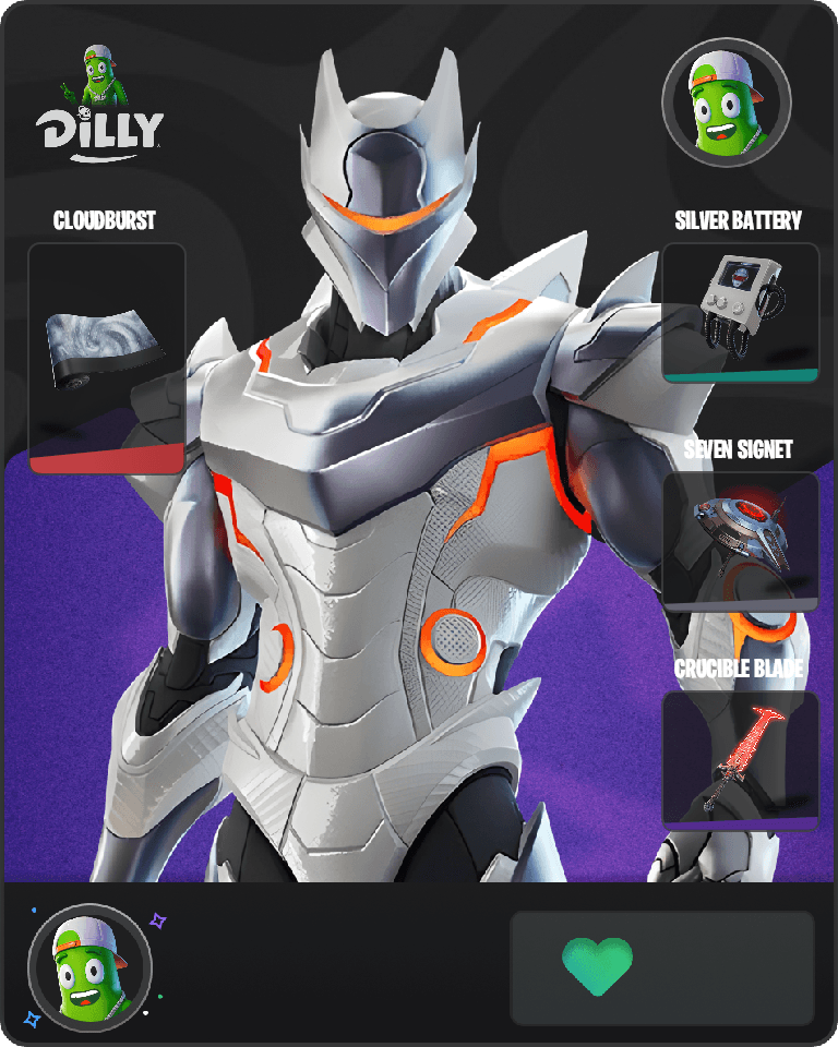 O.M.E.G.A. Suit Alpha Fortnite combo