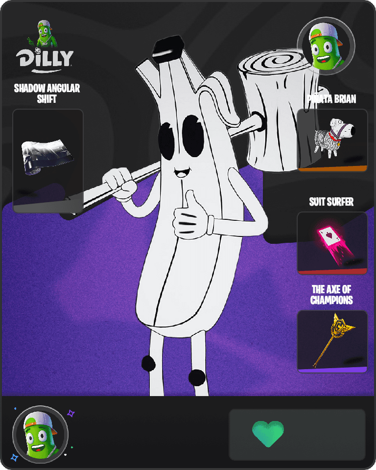 Toon Peely Fortnite combo