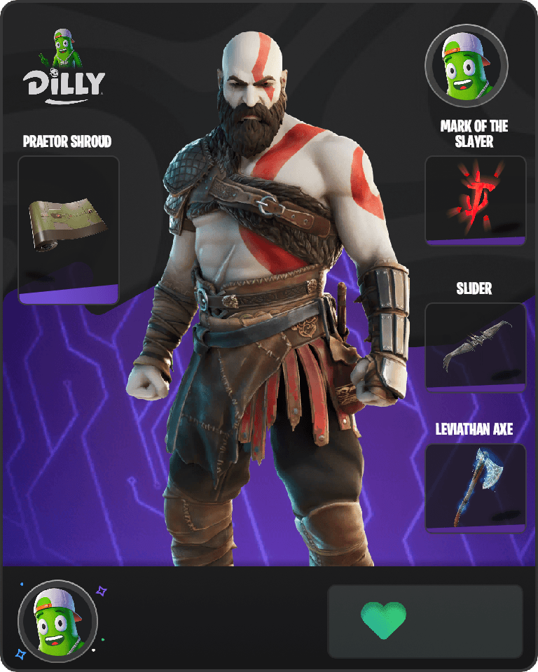 Kratos Fortnite combo