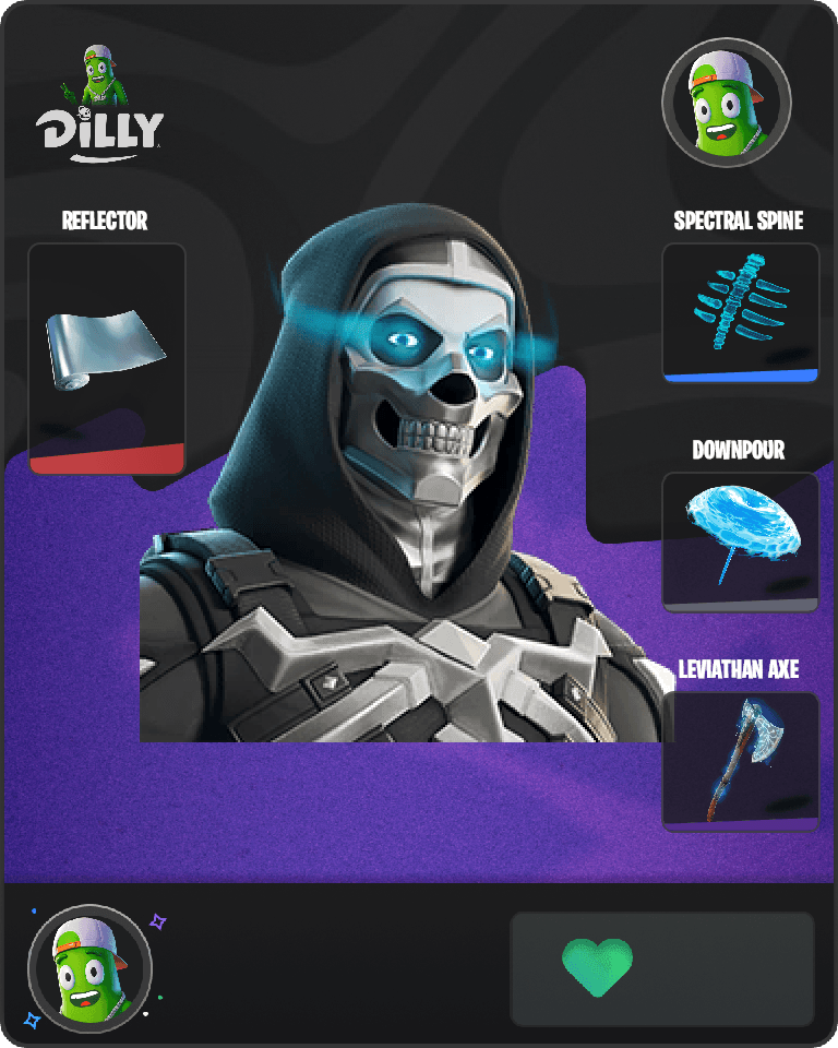 Skull Commander Fortnite combo