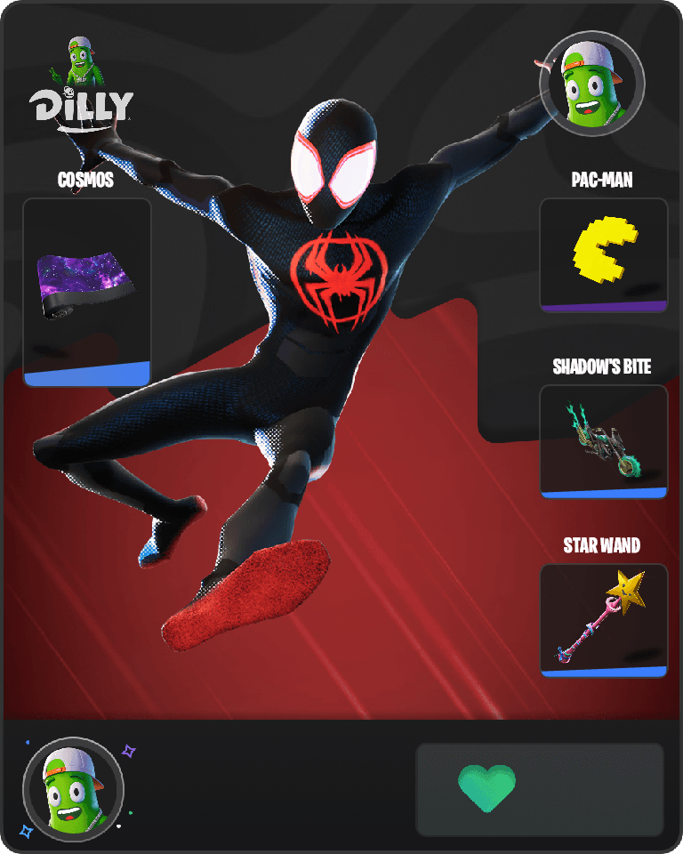 Spider-Man (Miles Morales) Fortnite combo