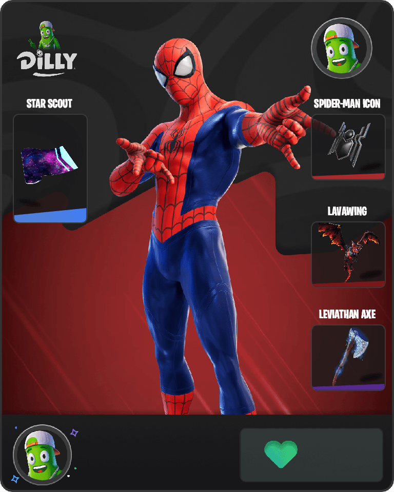 Spider-Man Fortnite combo