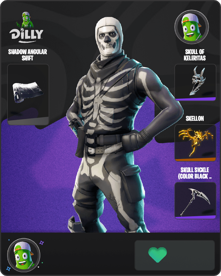 Skull Trooper Fortnite combo