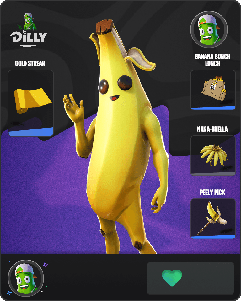 Peely Fortnite combo