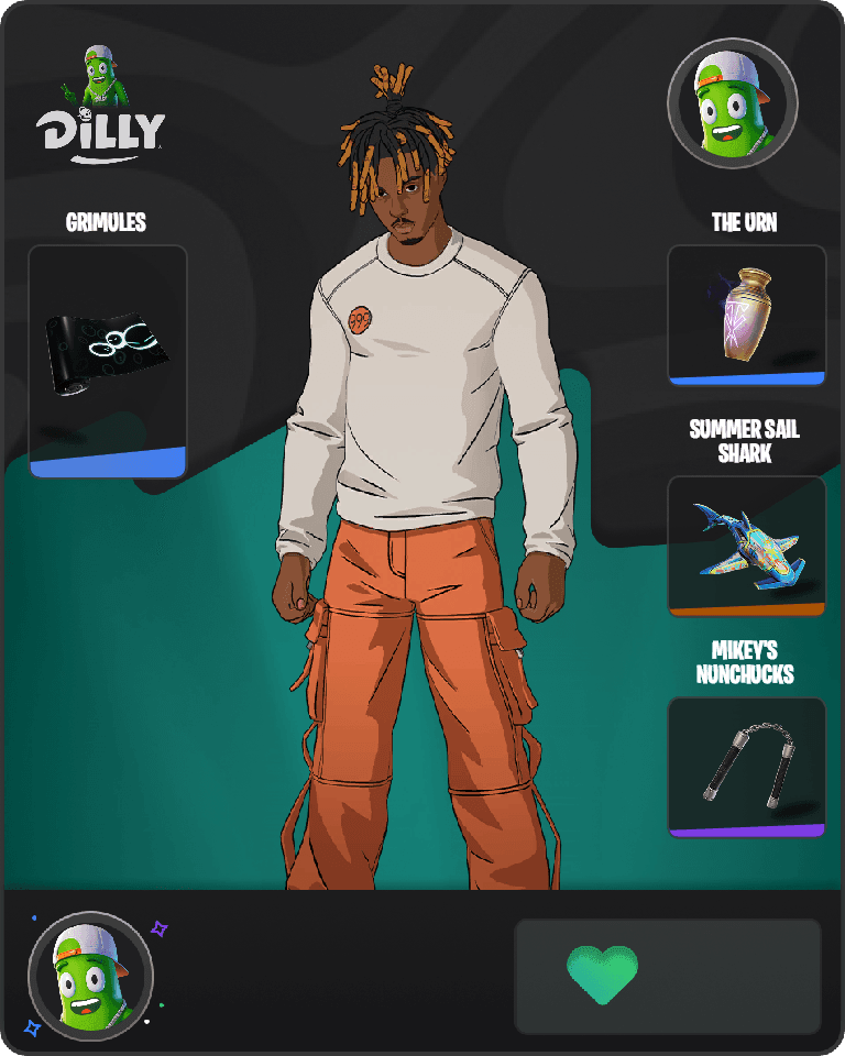 Slayer Juice WRLD Fortnite combo