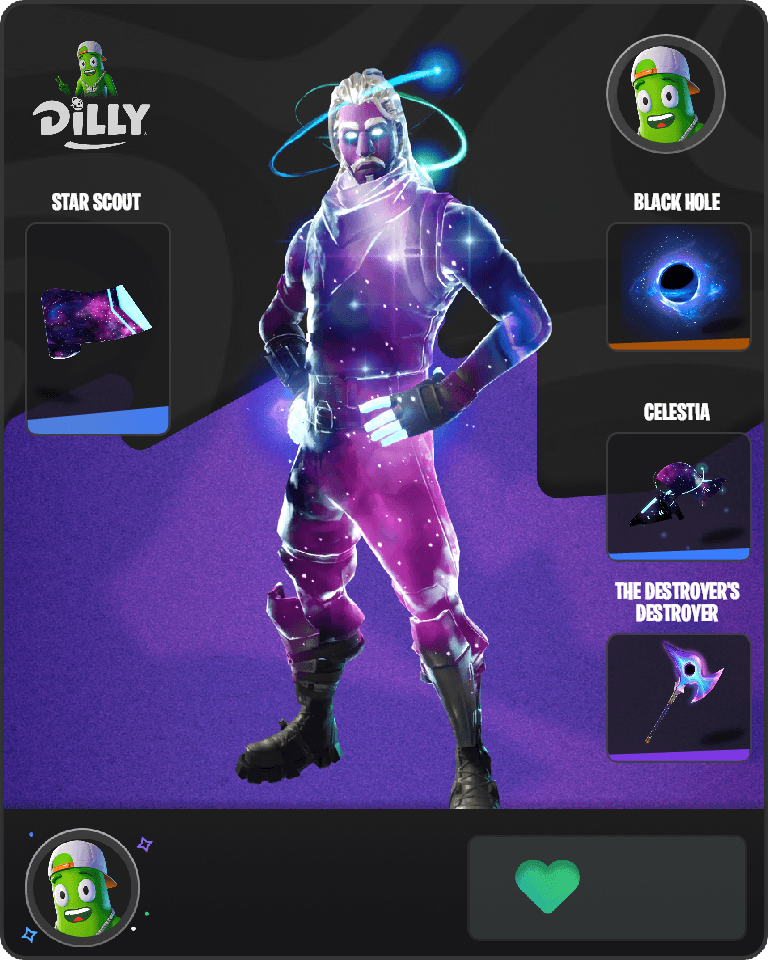 Galaxy Fortnite combo