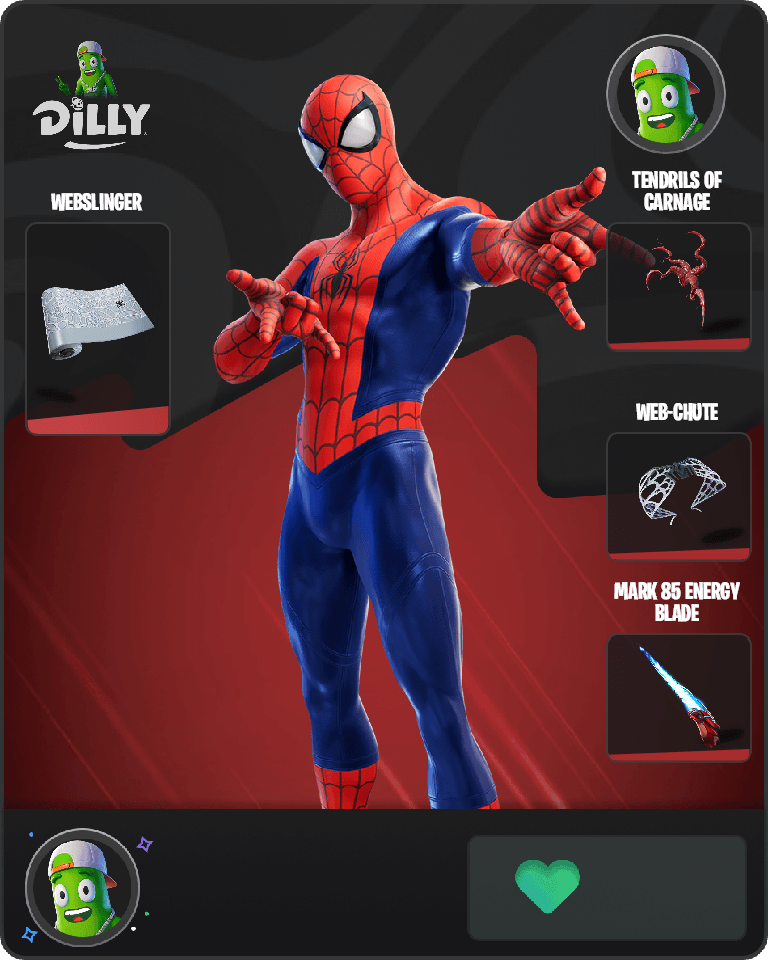 Spider-Man Fortnite combo