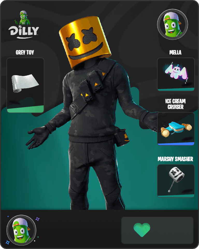 Marshmello Fortnite combo