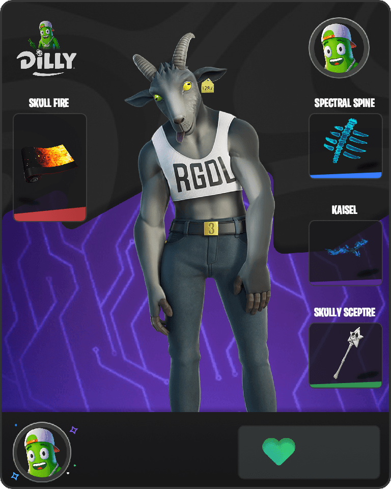 A Goat Fortnite combo