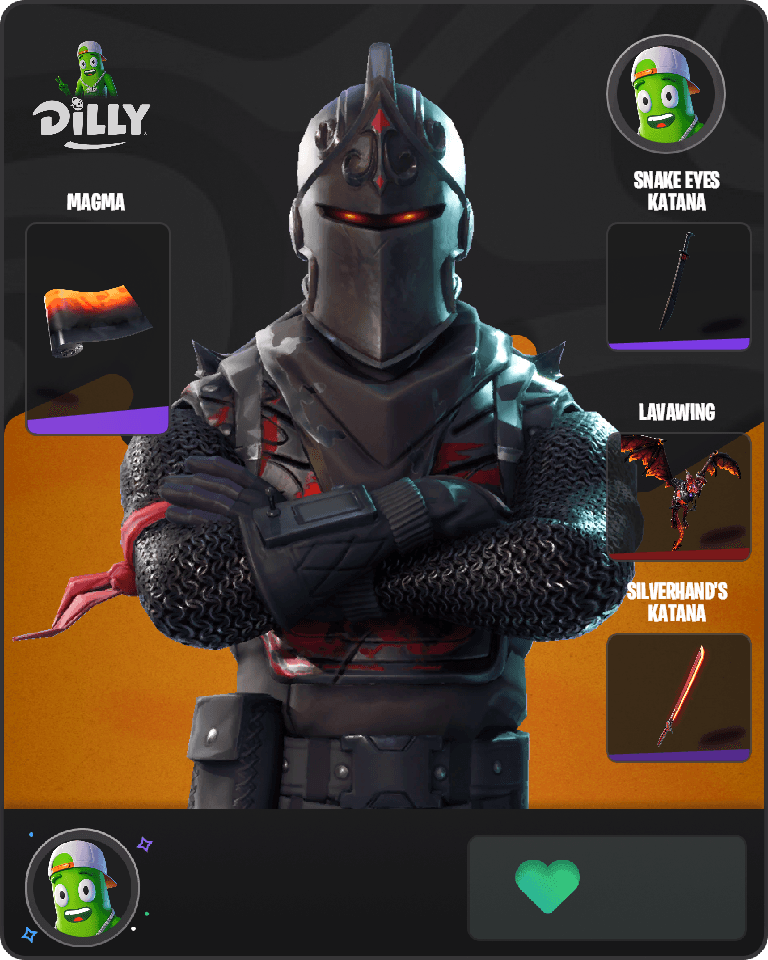 Black Knight Fortnite combo