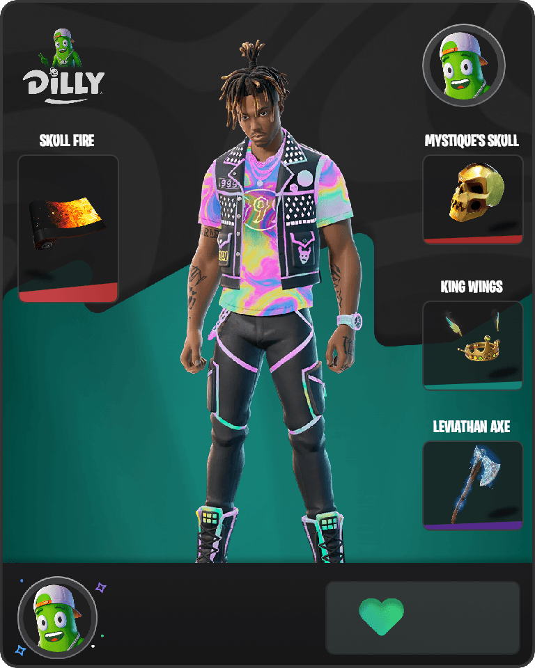 Juice WRLD Fortnite combo