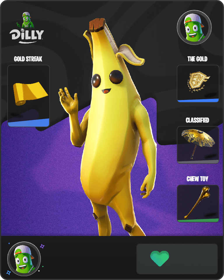 Peely Fortnite combo