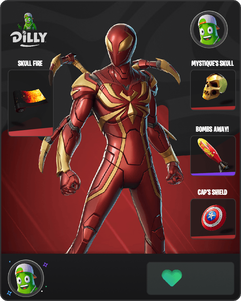 Iron Spider Fortnite combo