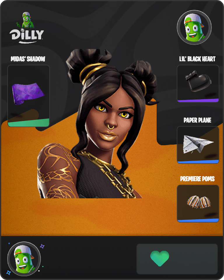 Luxe Fortnite combo