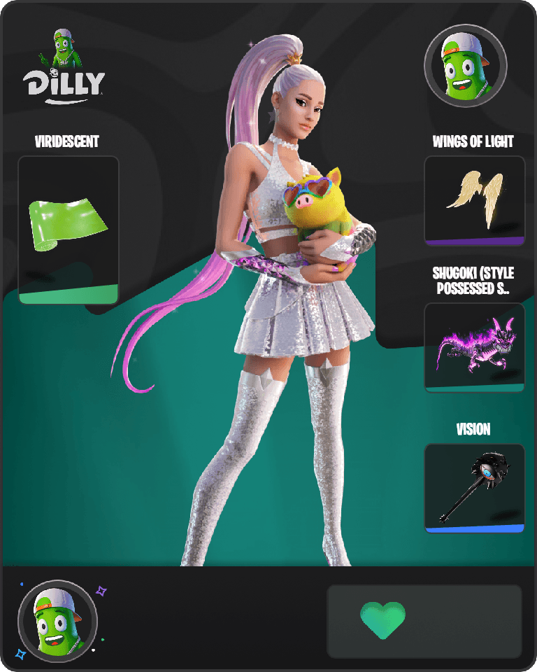 Ariana Grande Fortnite combo