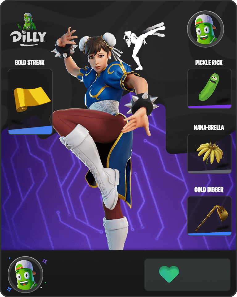 Chun-Li Fortnite combo