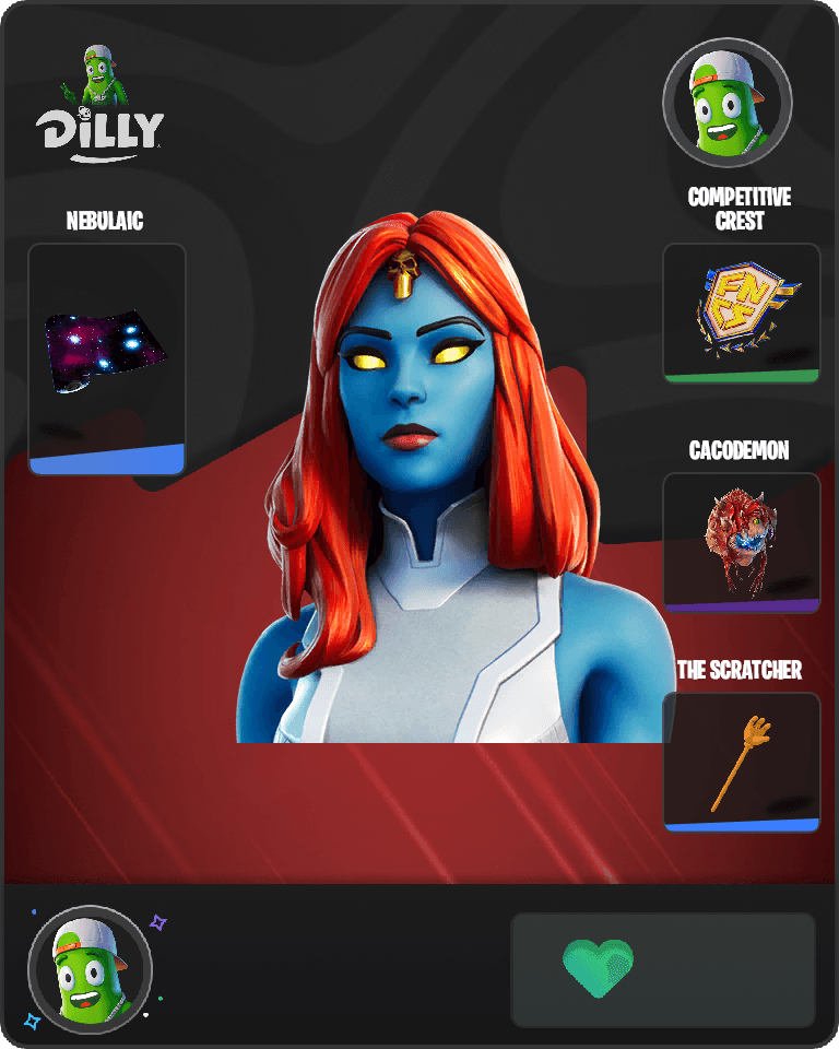 Mystique Fortnite combo