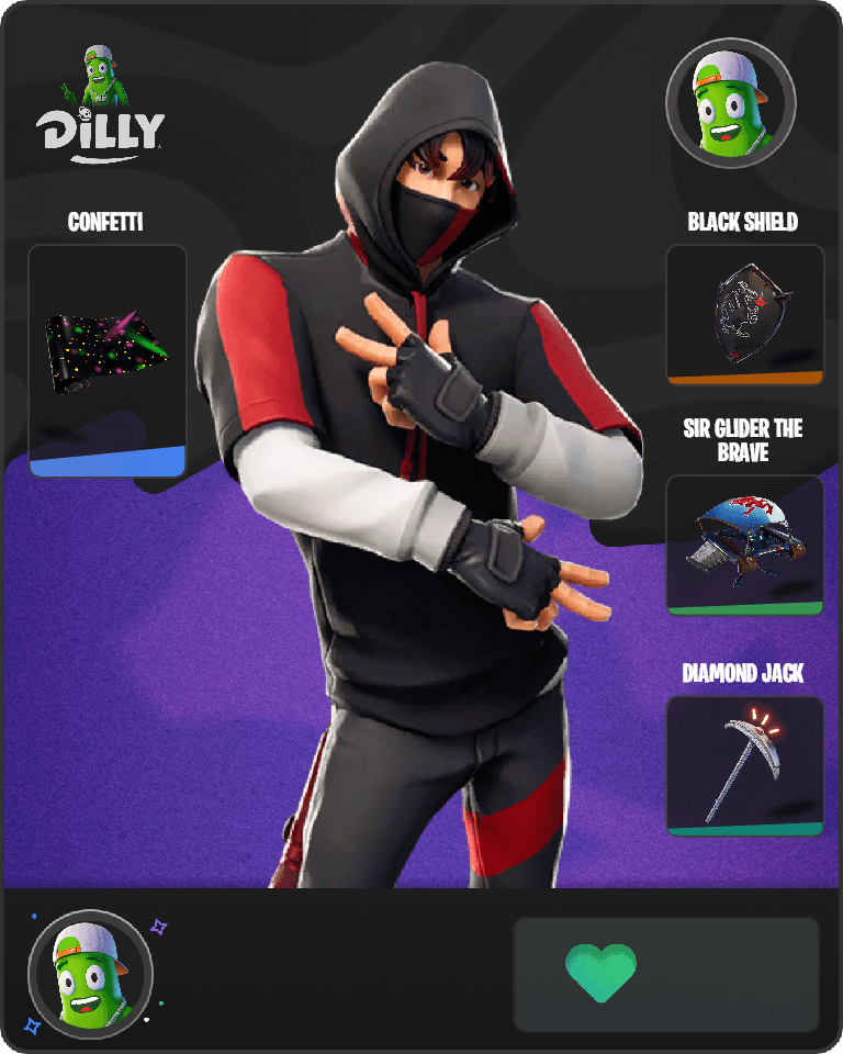 IKONIK Fortnite combo