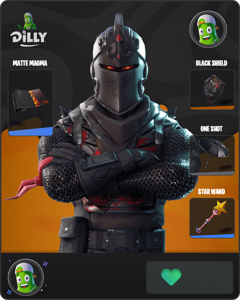 Black Knight Fortnite combo