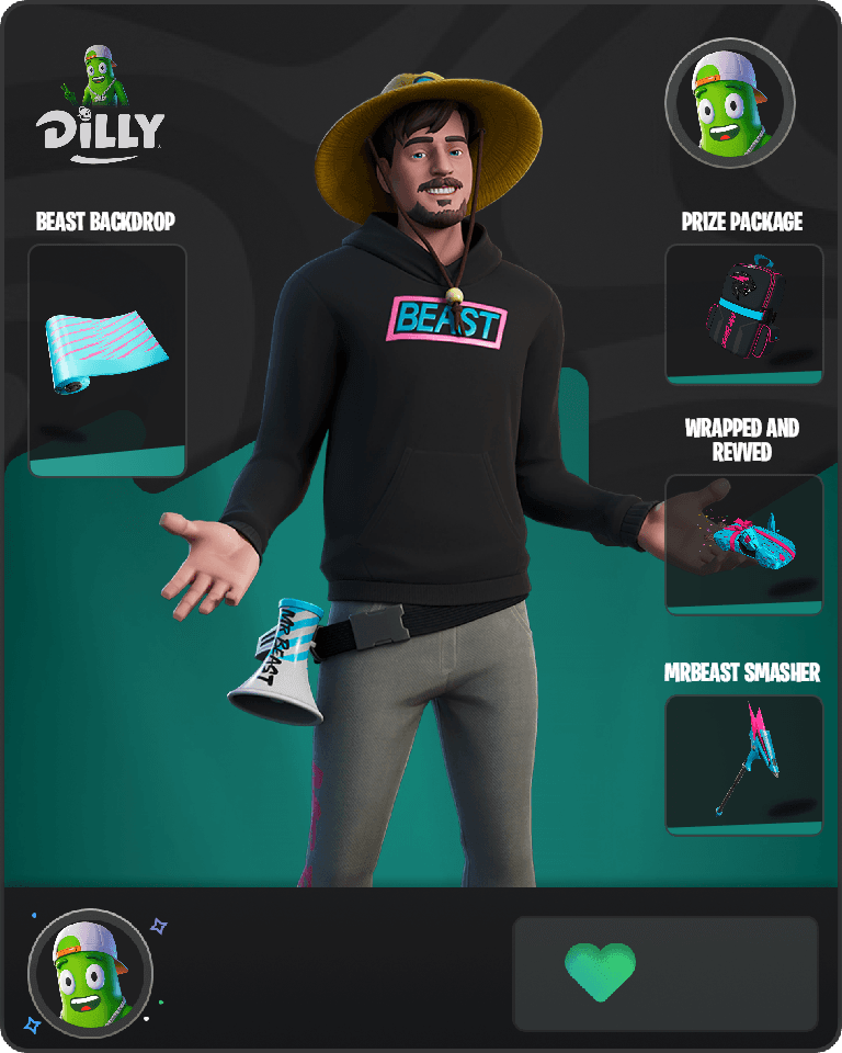 MrBeast Fortnite combo