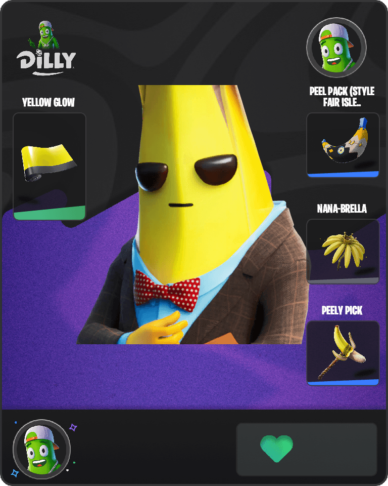 Agent Peely Fortnite combo