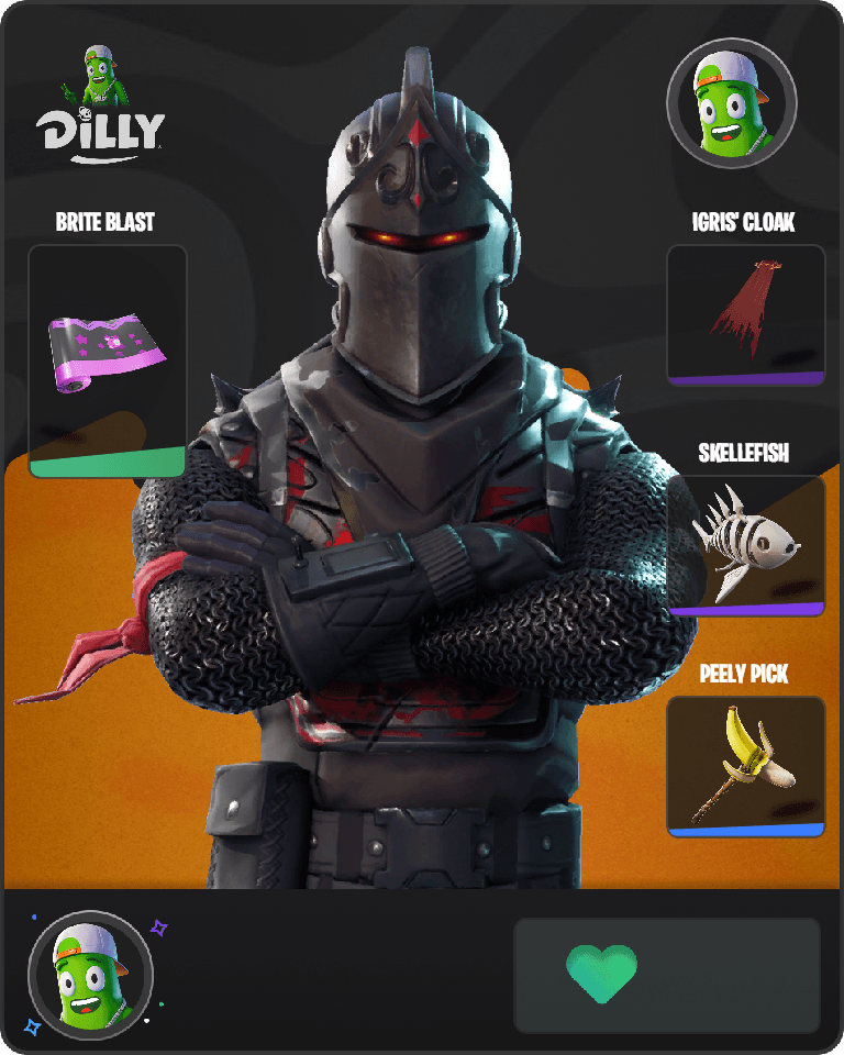 Black Knight Fortnite combo
