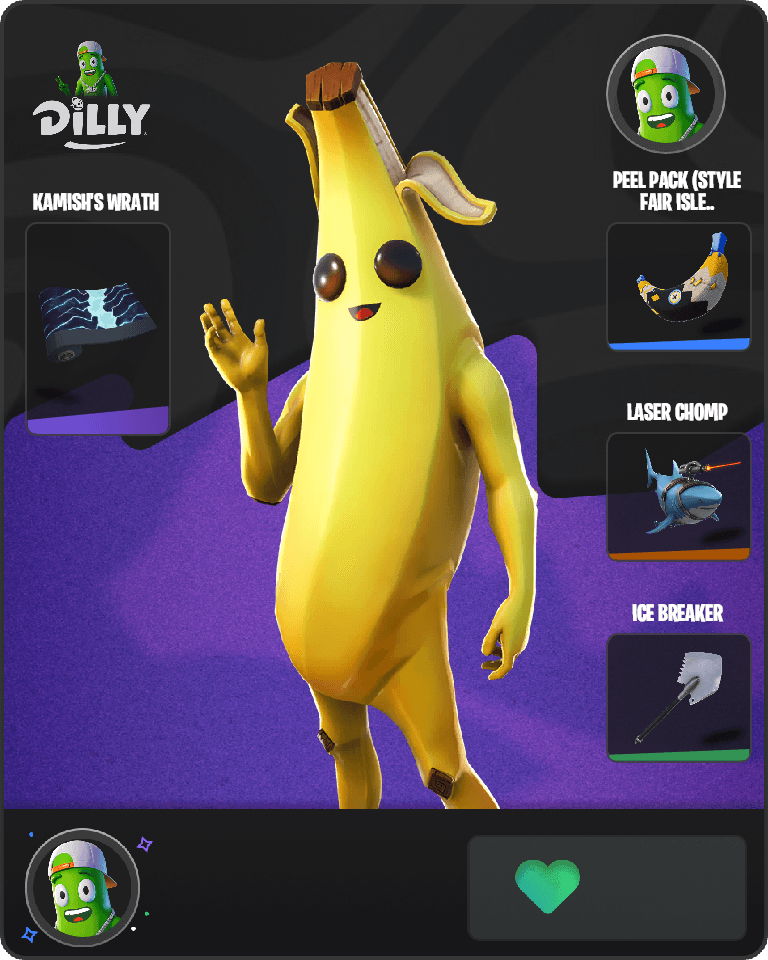 Peely Fortnite combo