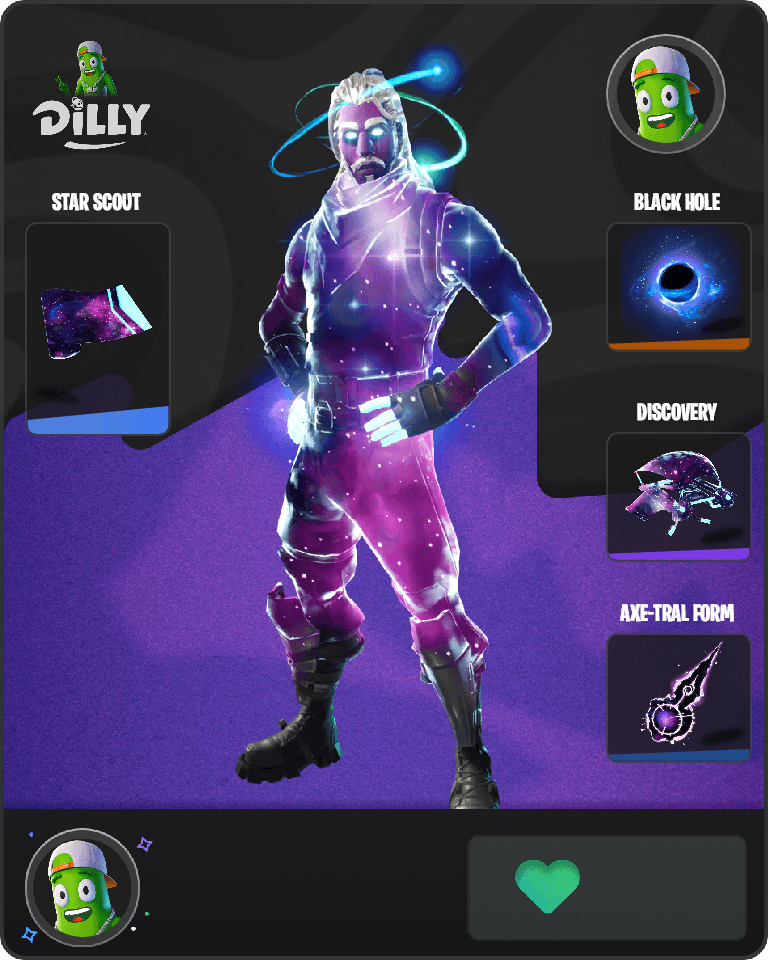 Galaxy Fortnite combo