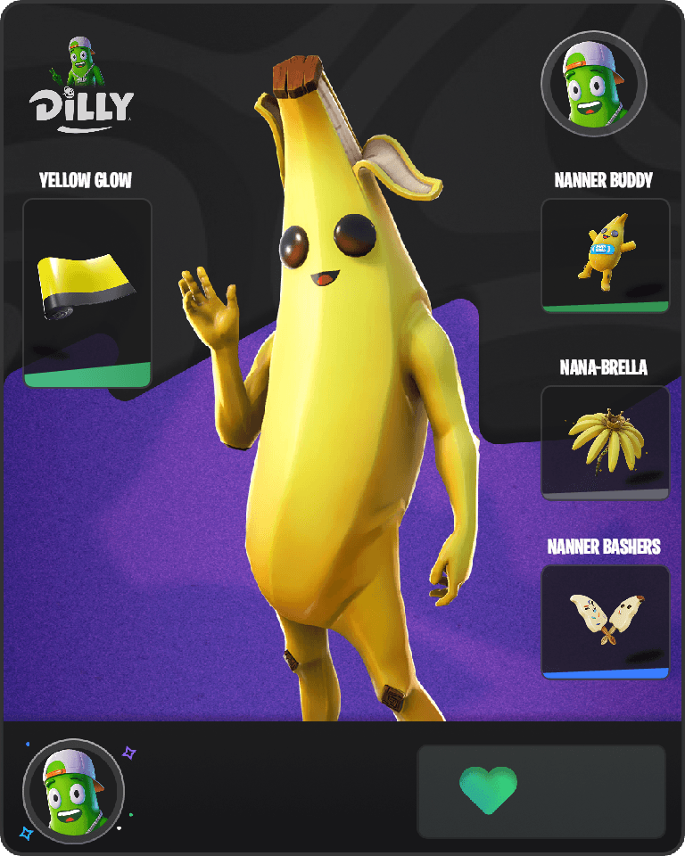 Peely Fortnite combo