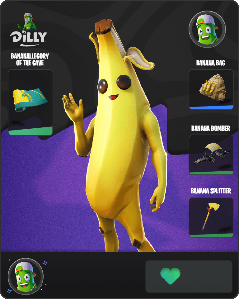 Peely Fortnite combo
