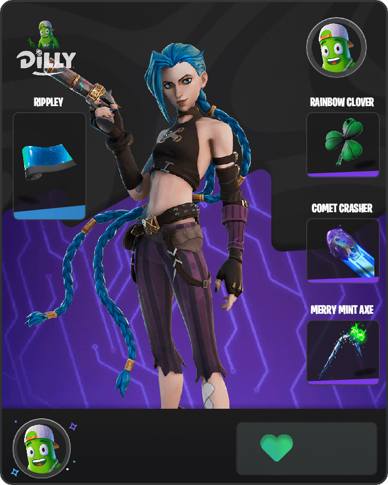 Arcane Jinx Fortnite combo
