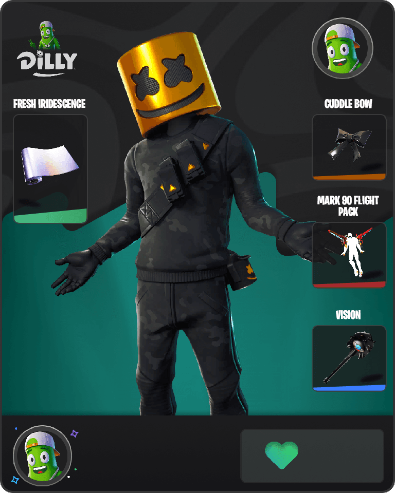 Marshmello Fortnite combo