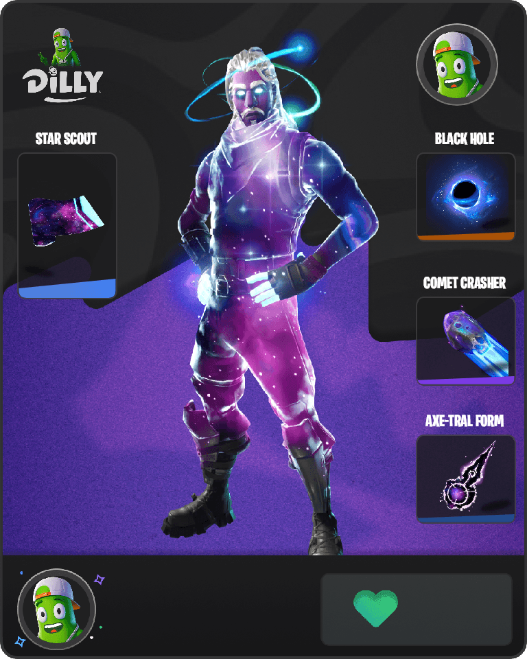 Galaxy Fortnite combo
