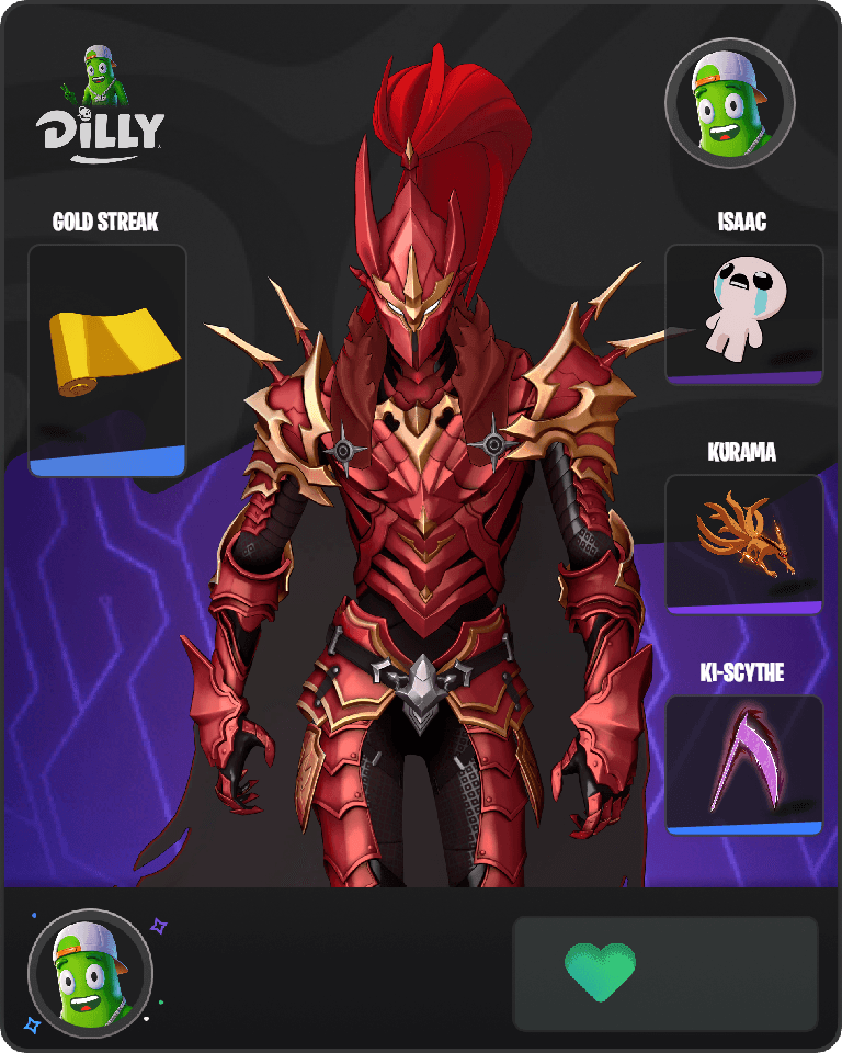 Blood-Red Commander Igris Fortnite combo