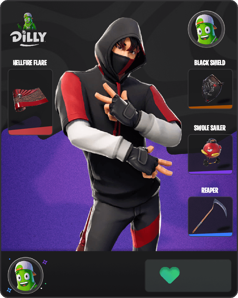 IKONIK Fortnite combo