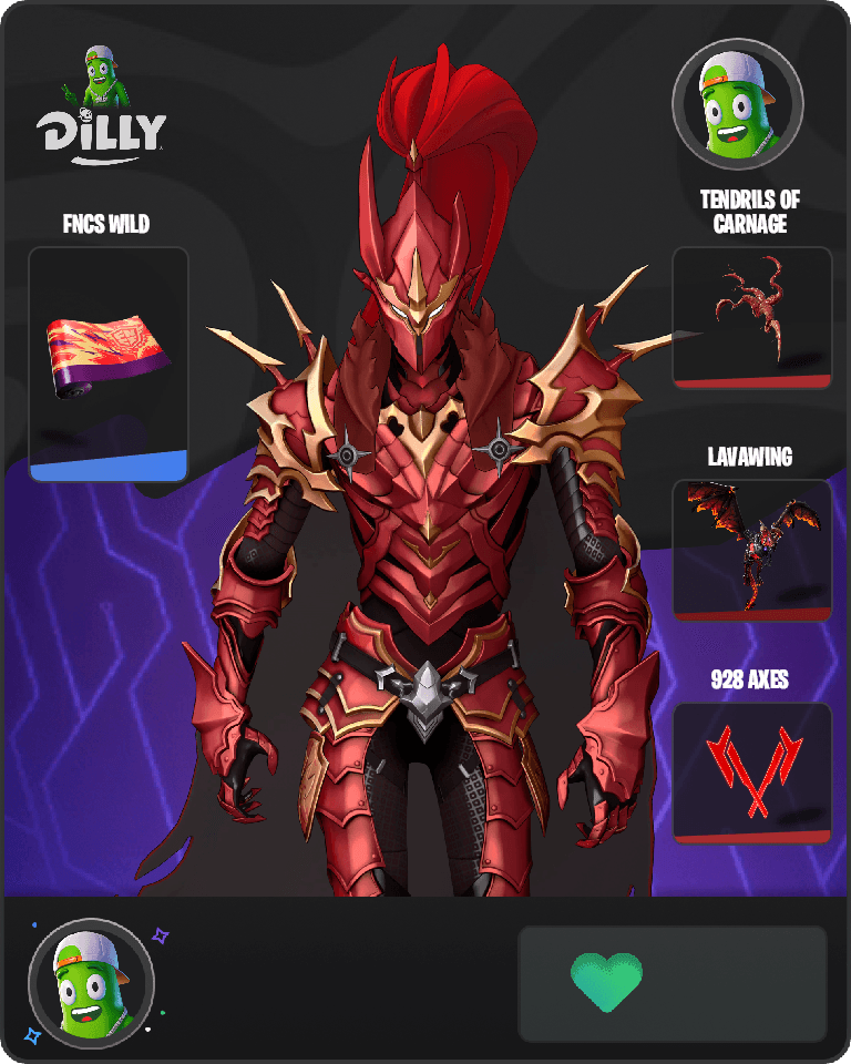Blood-Red Commander Igris Fortnite combo