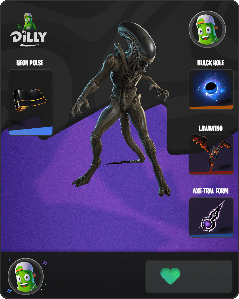 Xenomorph (Alien: Earth) Fortnite combo
