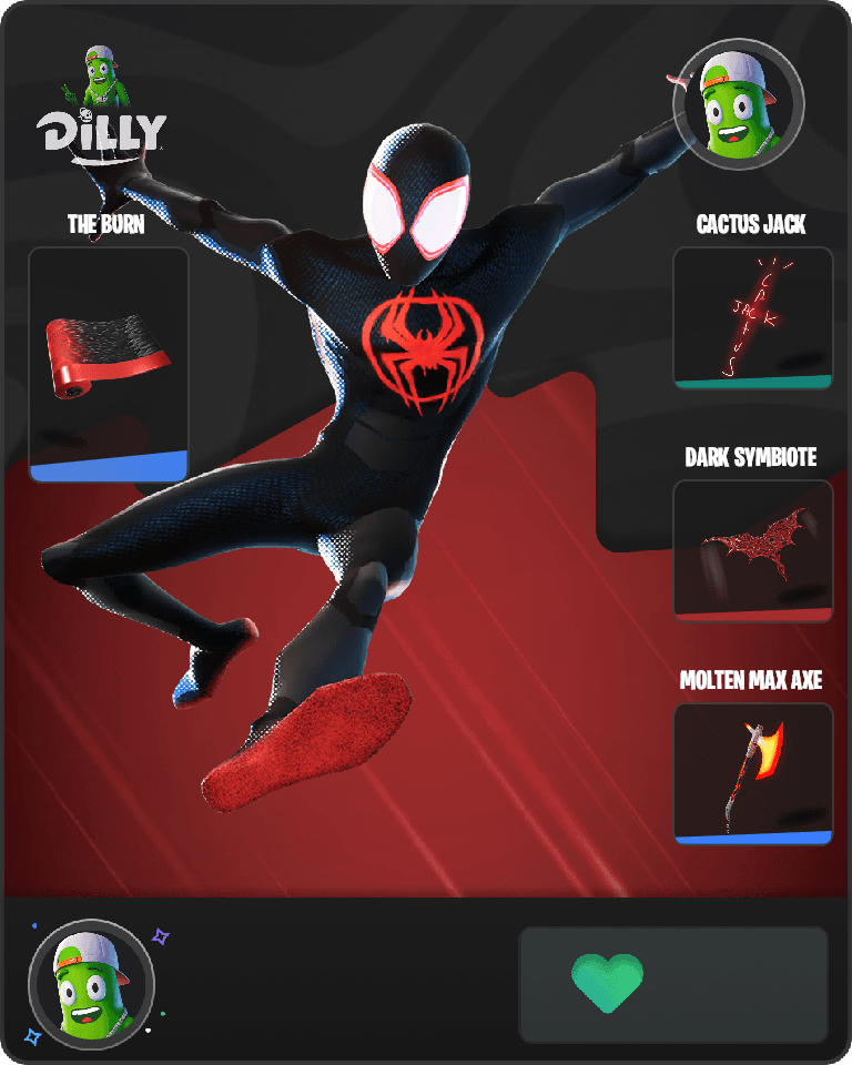 Spider-Man (Miles Morales) Fortnite combo