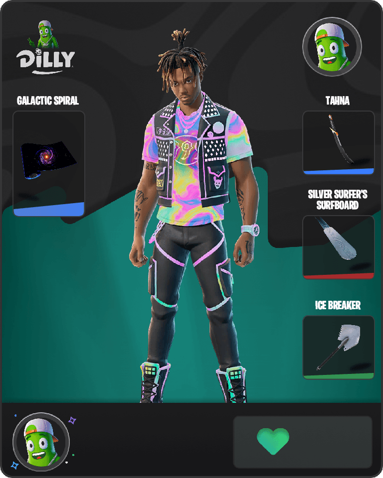 Juice WRLD Fortnite combo