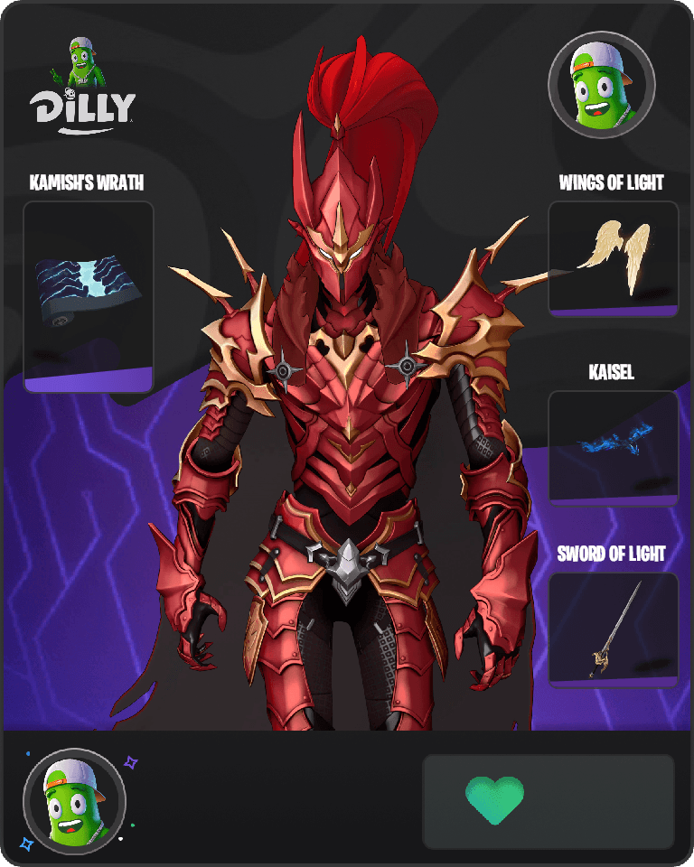 Blood-Red Commander Igris Fortnite combo