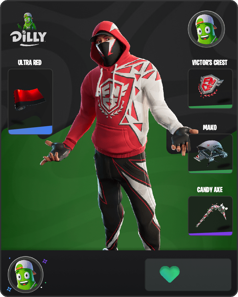 Champion Stash'd Fortnite combo