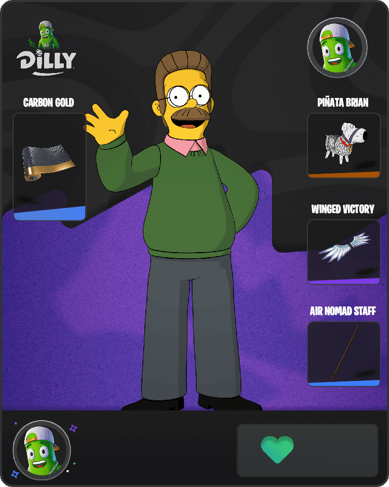 Ned Flanders Fortnite combo