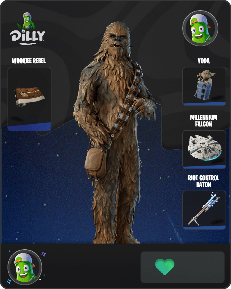 Chewbacca Fortnite combo