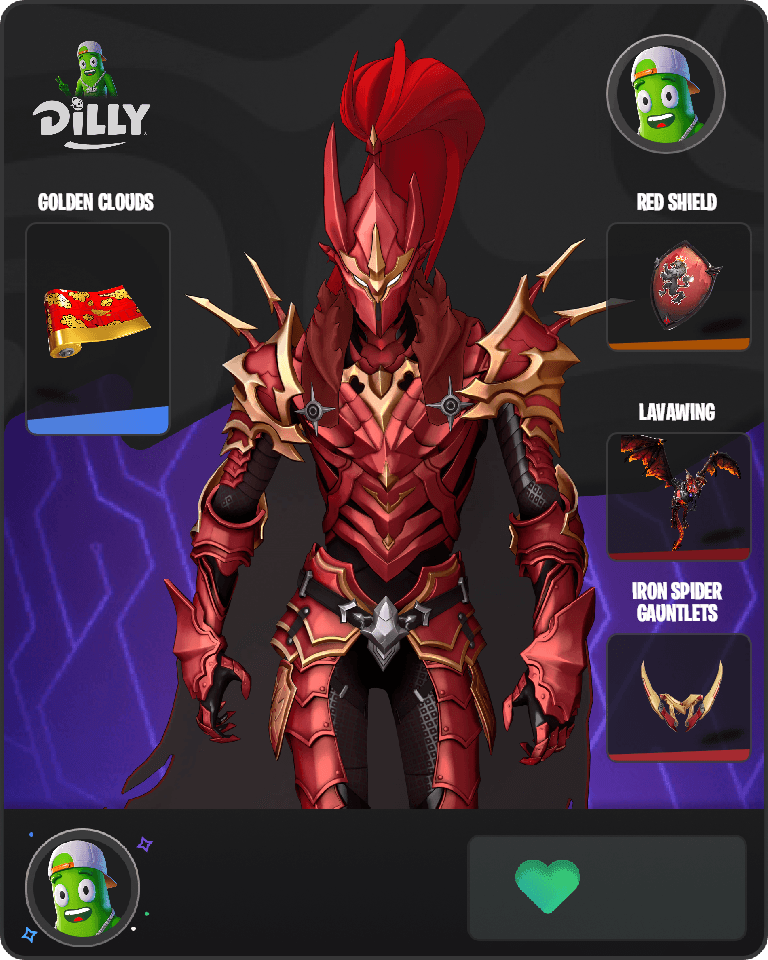 Blood-Red Commander Igris Fortnite combo