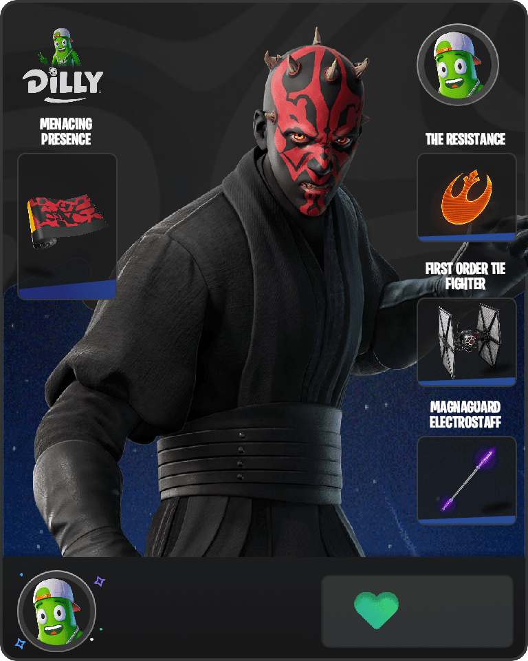 Darth Maul Fortnite combo
