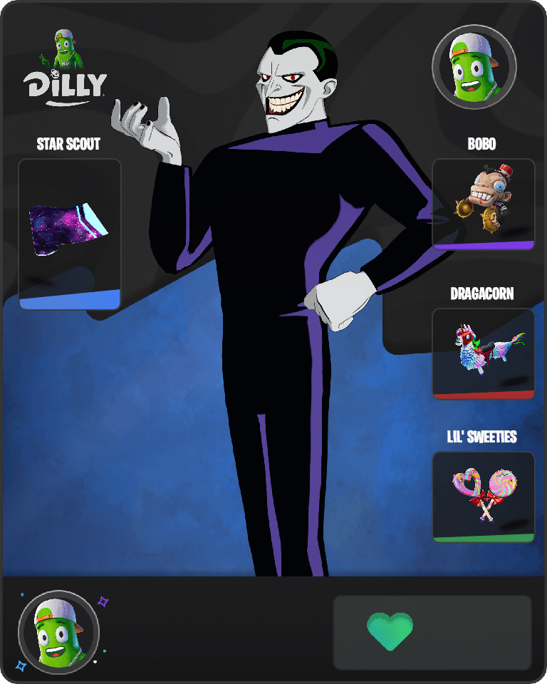 The Joker (Beyond) Fortnite combo