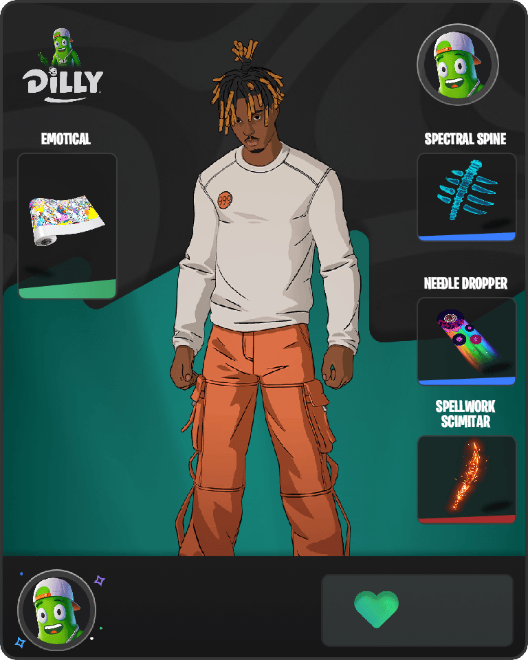 Slayer Juice WRLD Fortnite combo