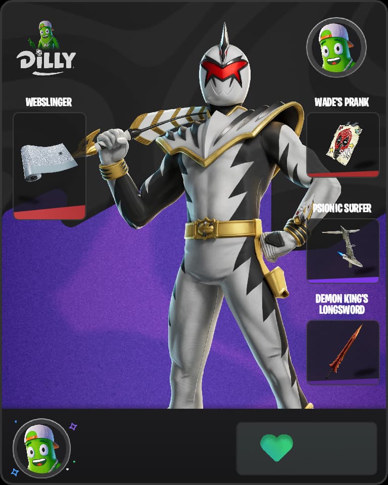 White Dino Ranger combo by DillyFan946128